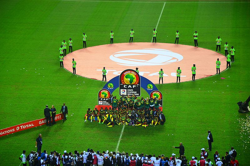 Le Cameroun célèbre la Coupe d'Afrique des Nations 2017