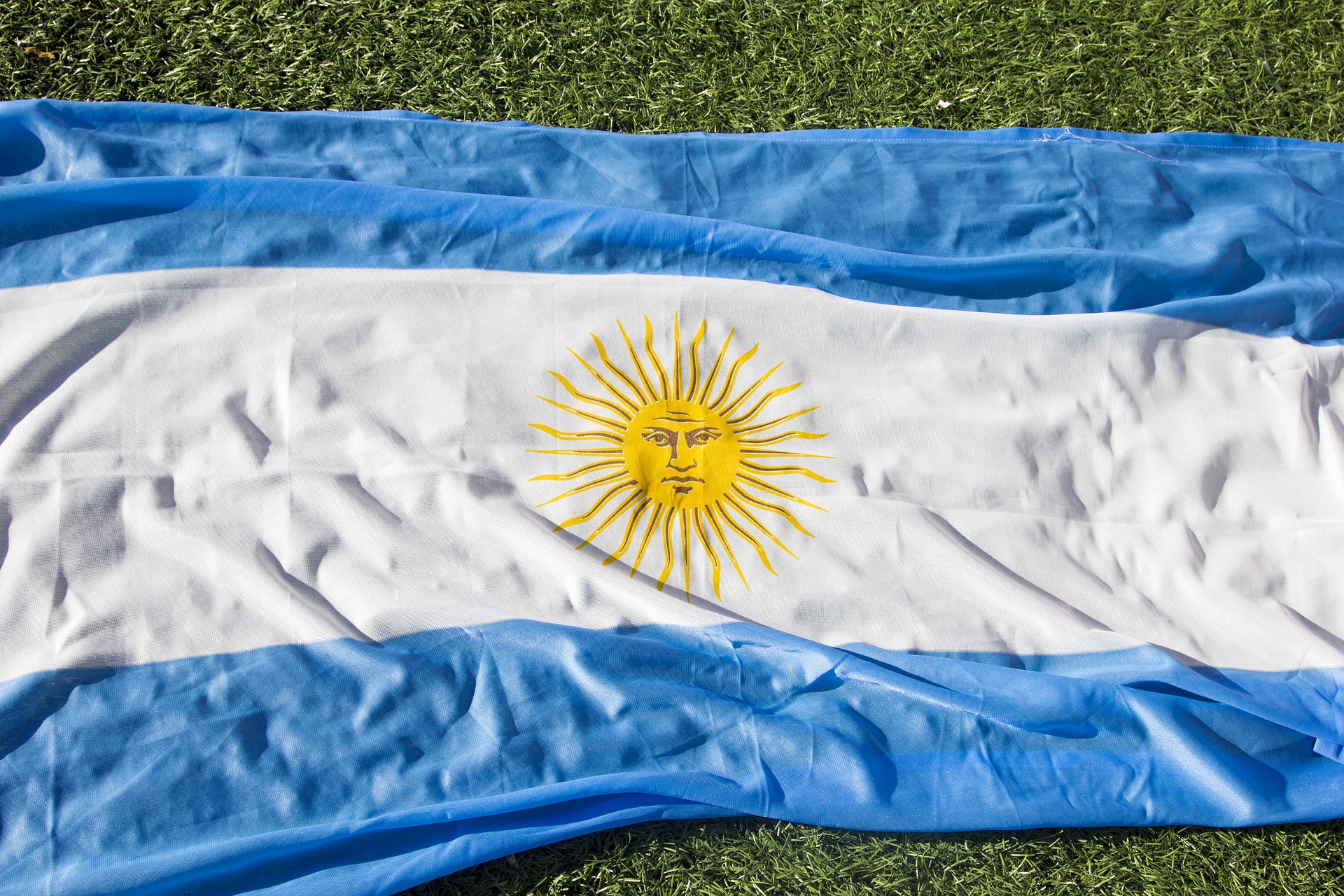 Le drapeau de l'Argentine